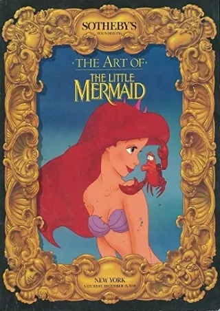 ❤read⚡ The Art of the Little Mermaid, New York, Saturday, December 15, 1990