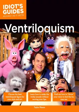 read❤ The Complete Idiot's Guide to Ventriloquism