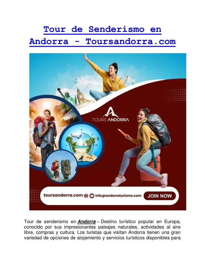 tour de senderismo en andorra toursandorra com