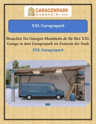 XXL Garagenpark
