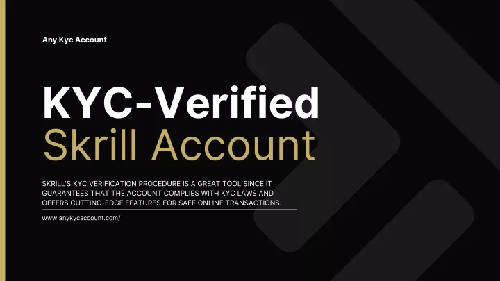 any kyc account