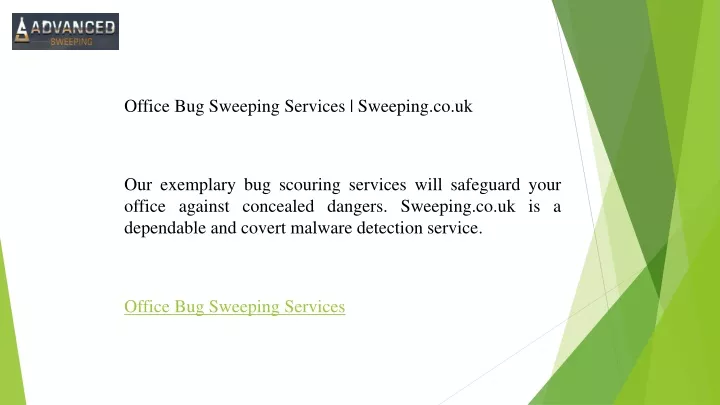 office bug sweeping services sweeping co uk