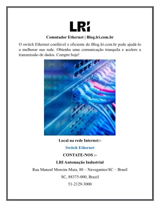 comutador ethernet blog lri com br