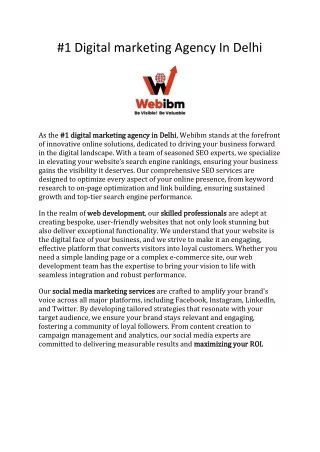 #1 Digital marketing Agency In Delhi (1)