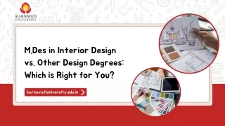 M.Des in Interior Design vs. Other Design Degrees Which is Right for You (1)