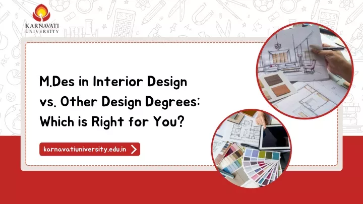 m des in interior design vs other design degrees