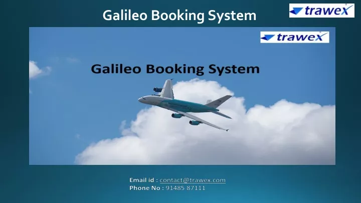 galileo booking system