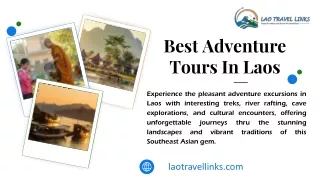 Best Adventure Tours In Laos