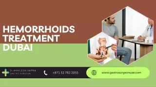 hemorrhoids treatment dubai pdf