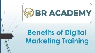 Benefits of Digital Marketing Training