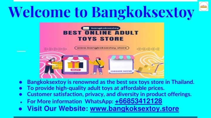 welcome to bangkoksextoy