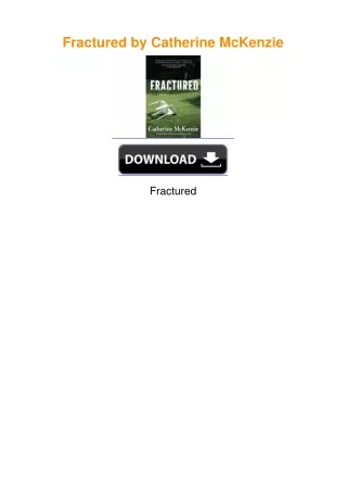 Fractured by Catherine McKenzie