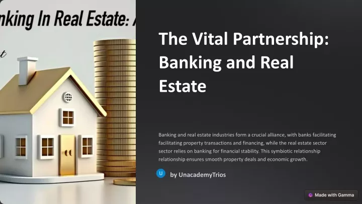 the vital partnership banking and real estate