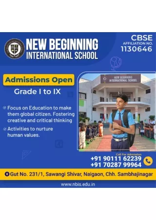 best cbse school in harsul aurangabad