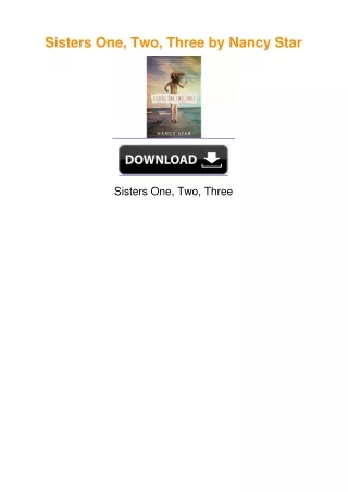 Sisters One, Two, Three by Nancy Star