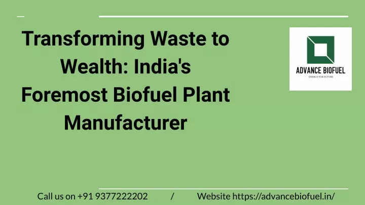 transforming waste to wealth india s foremost