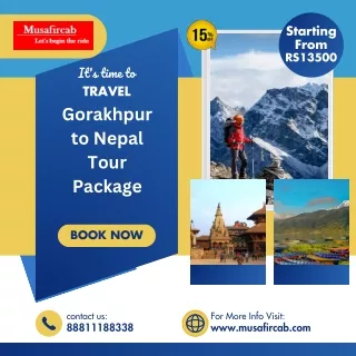 Gorakhpur to Nepal Tour Package