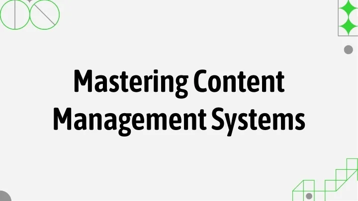 PPT - Understanding How a CMS Works: A Comprehensive Guide PowerPoint ...