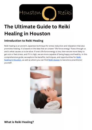 Reiki Healing