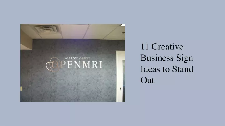 11 creative business sign ideas to stand out