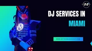 Dj Services in Miami