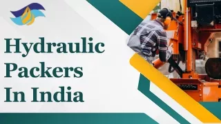 Hydraulic Packers In India