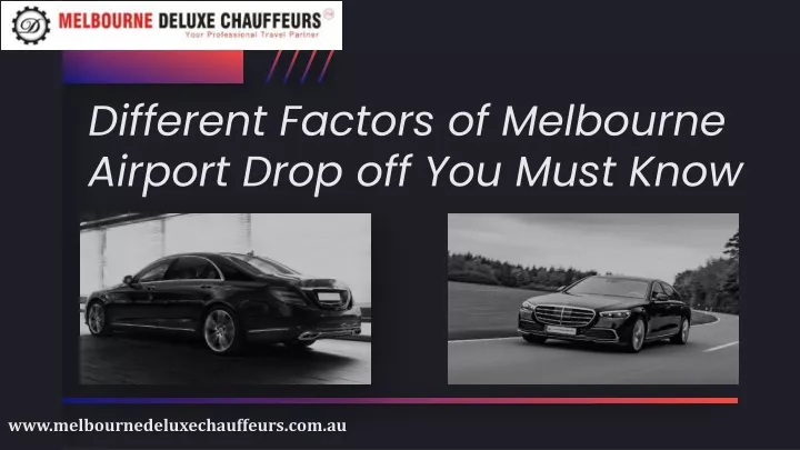 different factors of melbourne airport drop