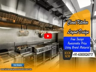 Cloud Kitchen Layout Design, Commercial Kitchen Layout & Designs, Bulk Cooking Range Equipment Manufacturers, Chennai