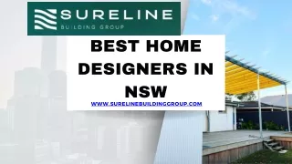 Best Home Designers in NSW - Surelinebuildinggroup.com