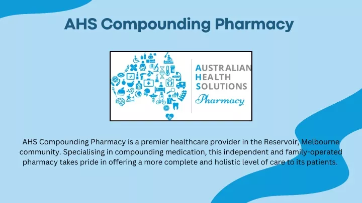 ahs compounding pharmacy