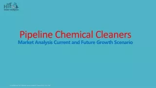 Pipeline Chemical Cleaners Market
