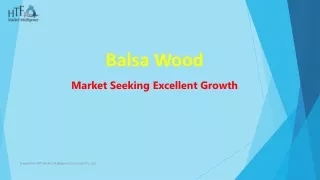 Balsa Wood market