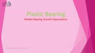 Plastic Bearing Market