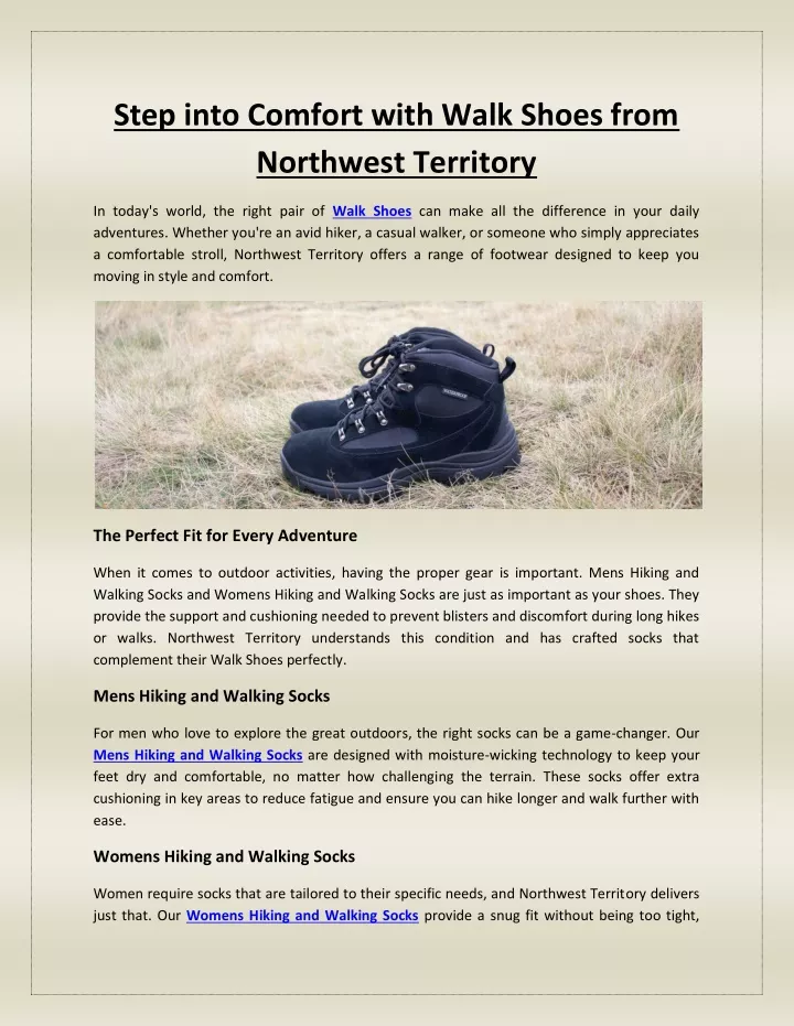 step into comfort with walk shoes from northwest