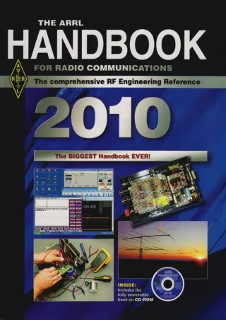 read❤ The ARRl Handbook for Radio Communications 2010: The Comprehensive Rf