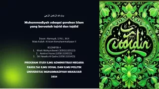 KELOMPOK 4 - AL ISLAM KEMUHAMMADIYAAN