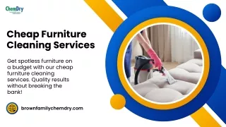 Find Out The Best And Cheap Furniture Cleaning Services