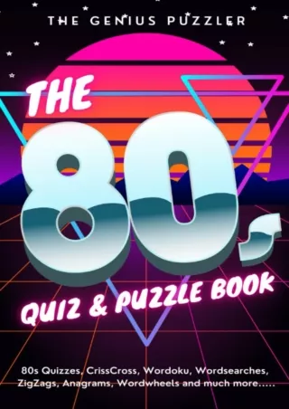 read pdf The 80's Quiz and Puzzle Book: The Ultimate Eighties Challenge. Themed