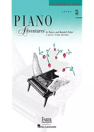 read❤ Piano Adventures - Performance Book - Level 3A