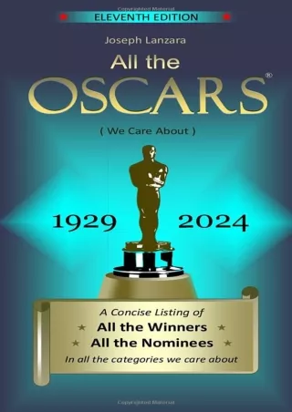 read_ All the Oscars: (We Care About)