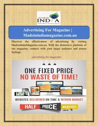 discover madeinindiamagazine com au with