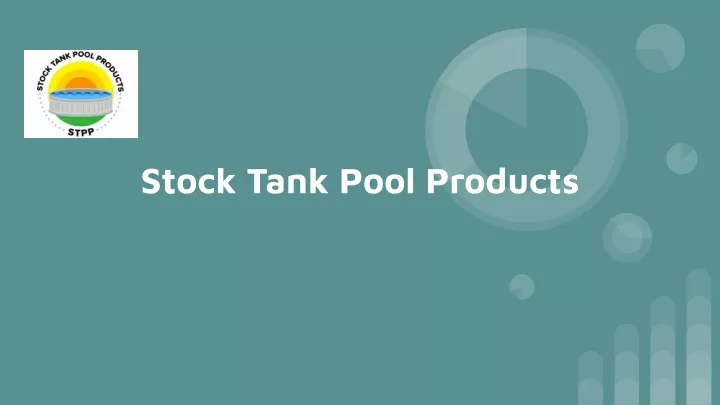 stock tank pool products