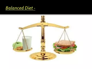 balanced diet