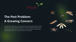 the pest problem a growing concern