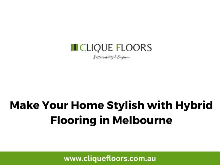 make your home stylish with hybrid flooring