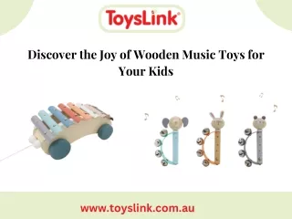 Discover the Joy of Wooden Music Toys for Your Kids