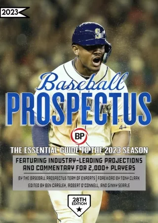 ✔pdf⚡  Baseball Prospectus 2023