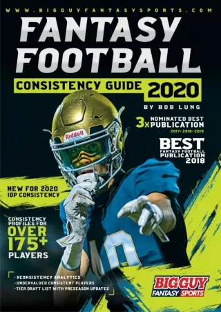 read pdf 2020 Fantasy Football Consistency Guide