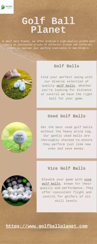 Golf Ball Planet