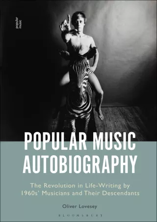 ❤read⚡ Popular Music Autobiography: The Revolution in Life-Writing by 1960s'